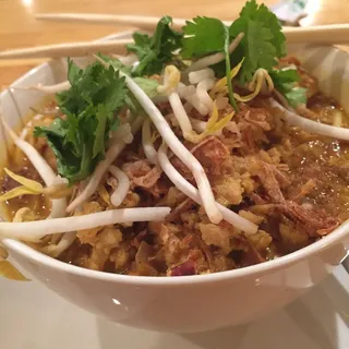 Khao Soi (Yellow Curry Noodle Soup) Dinner