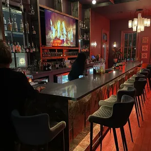 Bar area
