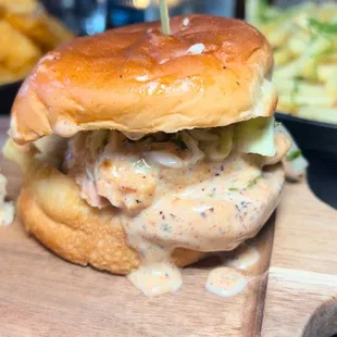 Salmon Sliders