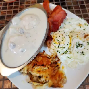 Biscuits and Gravy Breakfast