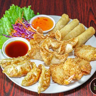 Thai combo appetizer