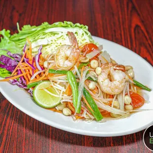 Fish Papaya Salad