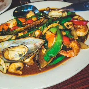 Pad Cha Seafood