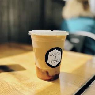 Iced Blackberry Lavender White Mocha
