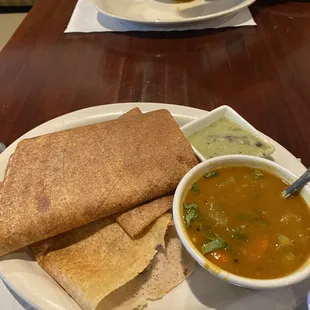Mint Indian - chicken Dosa