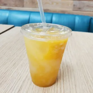 Guava and Passion Fruit blended together. Amazing as always!