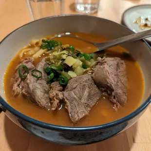 Beef noodle soup