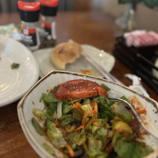 House Salad with house dressing