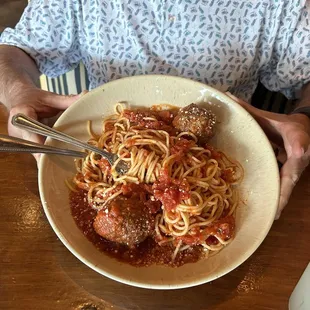 Spaghetti and Meatballs