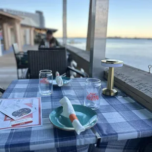 sushi and sashimi, outside