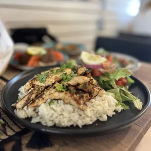 Chicken Gyro Salad