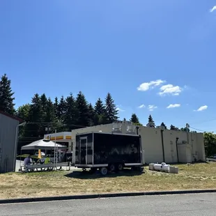 Back of food truck