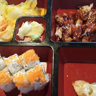 Lunch teriyaki bento box