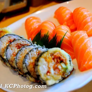 sushi and sashimi, sushi, sashimi, food