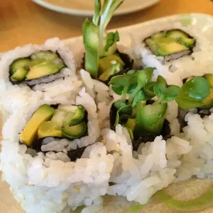 Super veggie roll. Reasonable price and very fresh tasting.