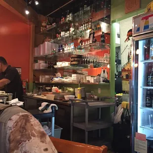 Interesting wine display!