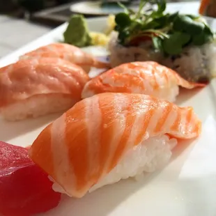 food, sashimi, sushi, sushi and sashimi