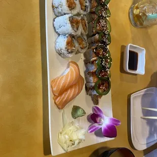 Spicy Tuna Roll Mt. Hood Roll Tuna Nigiri