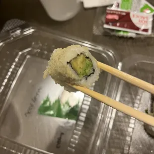 Tempura Avocado Roll