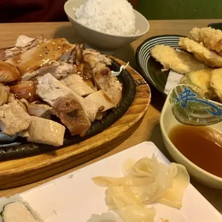 2. Chicken Teriyaki and Tempura