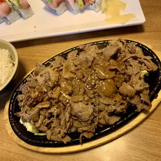 5. Beef Teriyaki and Tempura