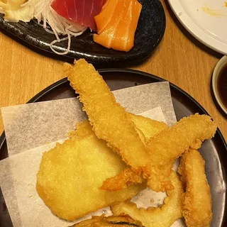 10. Six Pieces Sashimi and Tempura