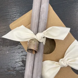 Pretty packaged candles