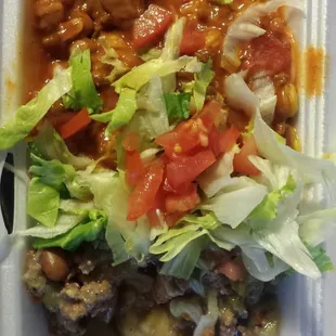 Better than frito pie.. cuz they don't use fritos ;)