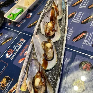 007.Baked Mussels(6Pcs)