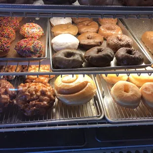 a variety of donuts
