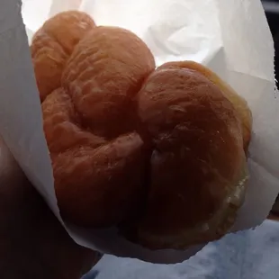 A hot twist from the back. They're about as big as my head.