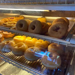 a variety of donuts