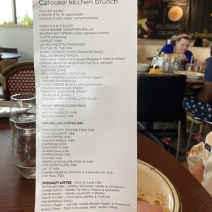 Brunch Menu