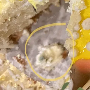 Mold in the cake