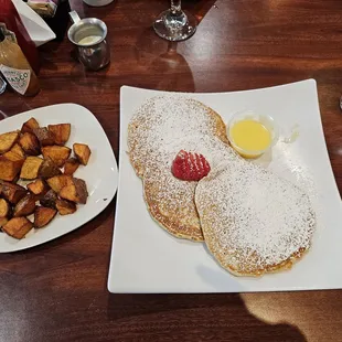 pancakes, food