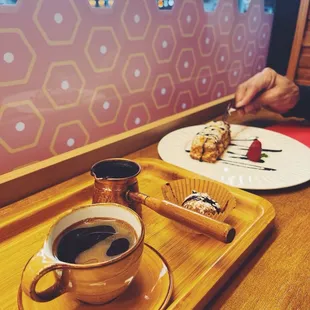 Sand Coffee and Napoleons