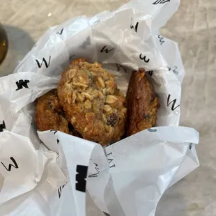 Complimentary cookies thank you!