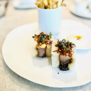 Wagyu sandwich - crazy good.