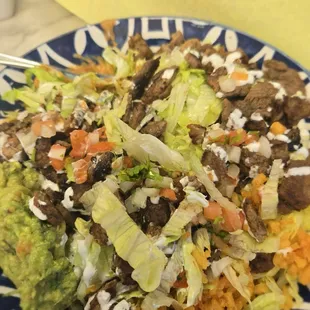 Carné Burrito bowl