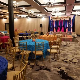 Bay Area Indian Wedding Decorations - Sangeet Decor in Sacramento