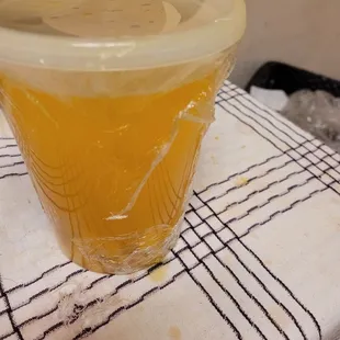 All broth when I asked if there could be less