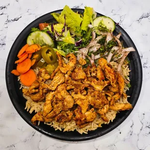 Chicken Shawarma Plate