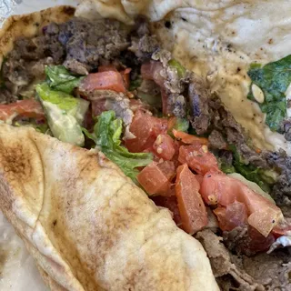 Beef Shawarma Sandwich