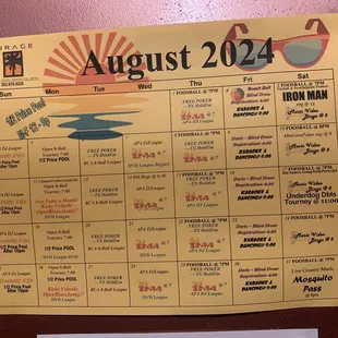 August 2024. TWO Monday Night Blues Jams!