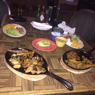 He's fajitas look great