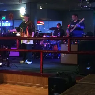 Kirby Velarde &amp; band host Blues Jams the last Monday of the month (Sorry Kirby!  Thought you were in the shot!)