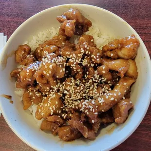 Orange chicken