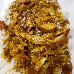 Curry chicken