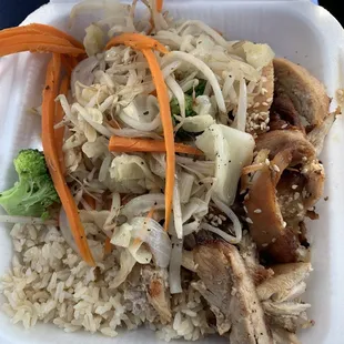Chicken Teriyaki with veggies