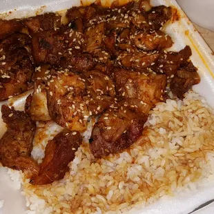 SPICY GINGER CHICKEN